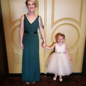 Vera Wang Bridesmaids dress - Forest